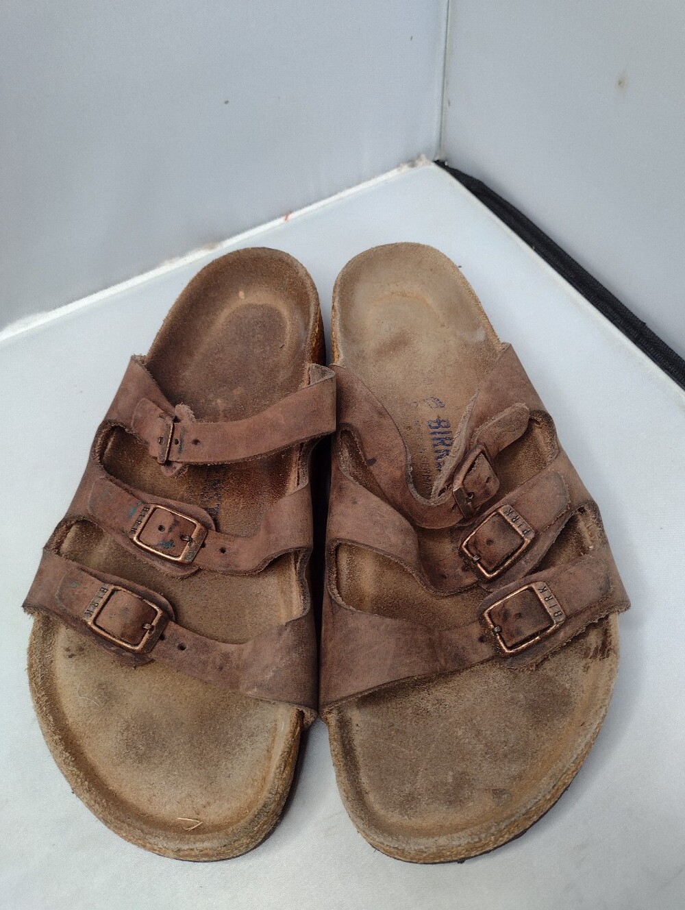 Birkenstock Florida Sandals Unisex Brown Regular EU 36 Cork A22